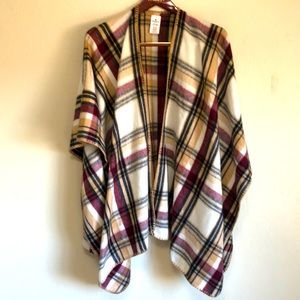 Woolrich poncho/tunic.